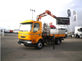 Camión caja abierta RENAULT Midlum 220