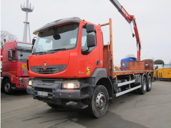 Camión caja abierta RENAULT Kerax 370