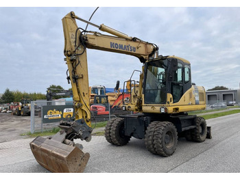 Excavadora de ruedas KOMATSU PW160