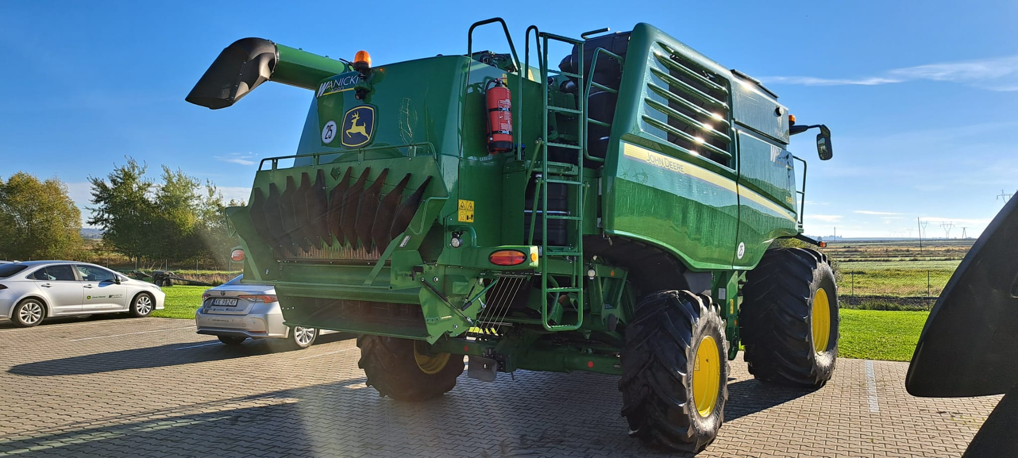 Cosechadora de granos JOHN DEERE T660