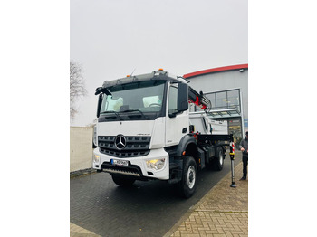 Leasing de Mercedes-Benz Arocs 1835  4x4 Meiller Fassi Kran Kipper  Mercedes-Benz Arocs 1835  4x4 Meiller Fassi Kran Kipper: foto 3