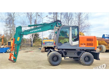 Excavadora de ruedas HITACHI ZX140W-3