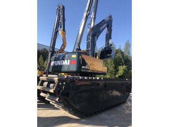 Excavadora anfibia HYUNDAI 215VS swamp amphibious excavator: foto 4