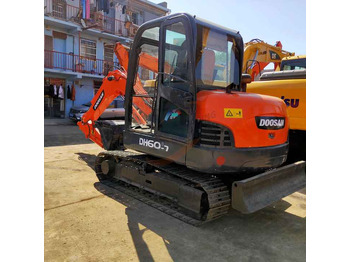 Excavadora de cadenas Awesome Performance Korea Imported Small Scale Used Doosan Dx60 Excavator in Shanghai good price: foto 4