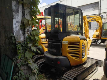 Excavadora de cadenas Good condition used excavator Komatsu PC35, Komatsu PC35MR-3 excavator with dozer, mini escavadora Komatsu: foto 4