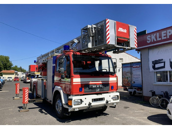 Camión de bomberos MAN Inny MAN Man 15,280 Straż pożarna drabina Strażacka zwyżka podnośnik 32m Metz: foto 3