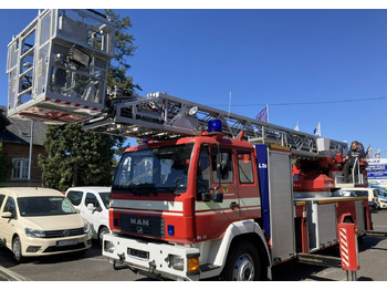 Camión de bomberos MAN Inny MAN Man 15,280 Straż pożarna drabina Strażacka zwyżka podnośnik 32m Metz: foto 4