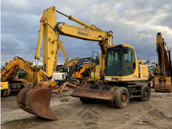 Excavadora de ruedas KOMATSU