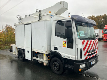 Camión con plataforma elevadora IVECO EuroCargo 120E