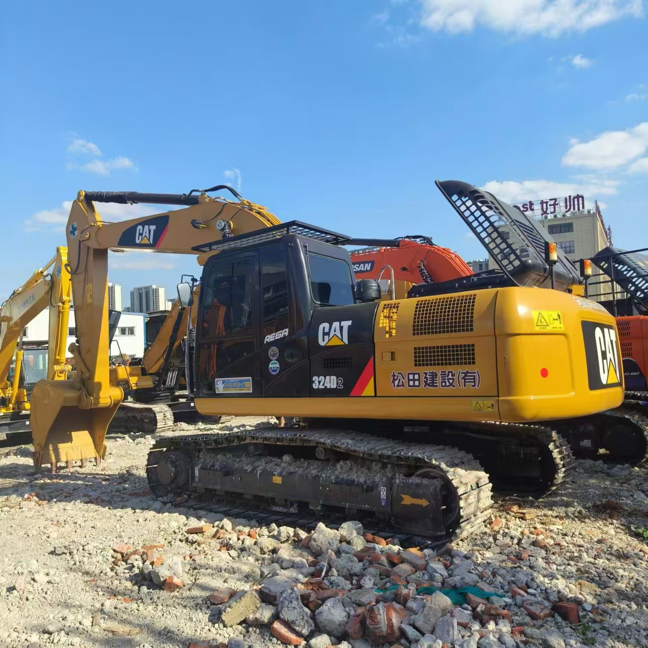 Excavadora de cadenas CATERPILLAR 324D