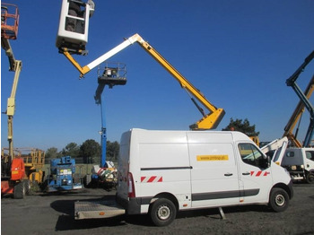 Camión con plataforma elevadora