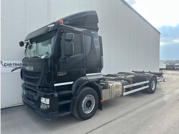 Camión portacontenedore/ Intercambiable IVECO Stralis 400