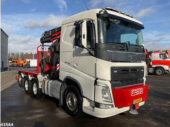 Cabeza tractora Volvo FH 540 8x4 Euro 6 Fassi 66 Tonmeter laadkraan + Fly-Jib: foto 3