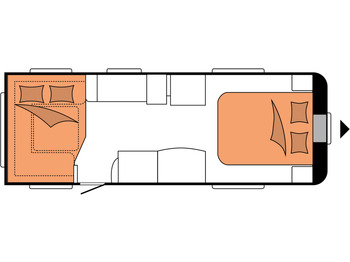 Caravana Hobby PRESTIGE 650 UFf: foto 2 Caravana Hobby PRESTIGE 650 UFf: foto 2