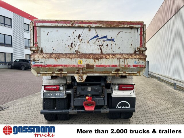 Dúmper MAN TGS 35.500 8X4 BB, Intarder, Stahlmulde ca.: foto 12