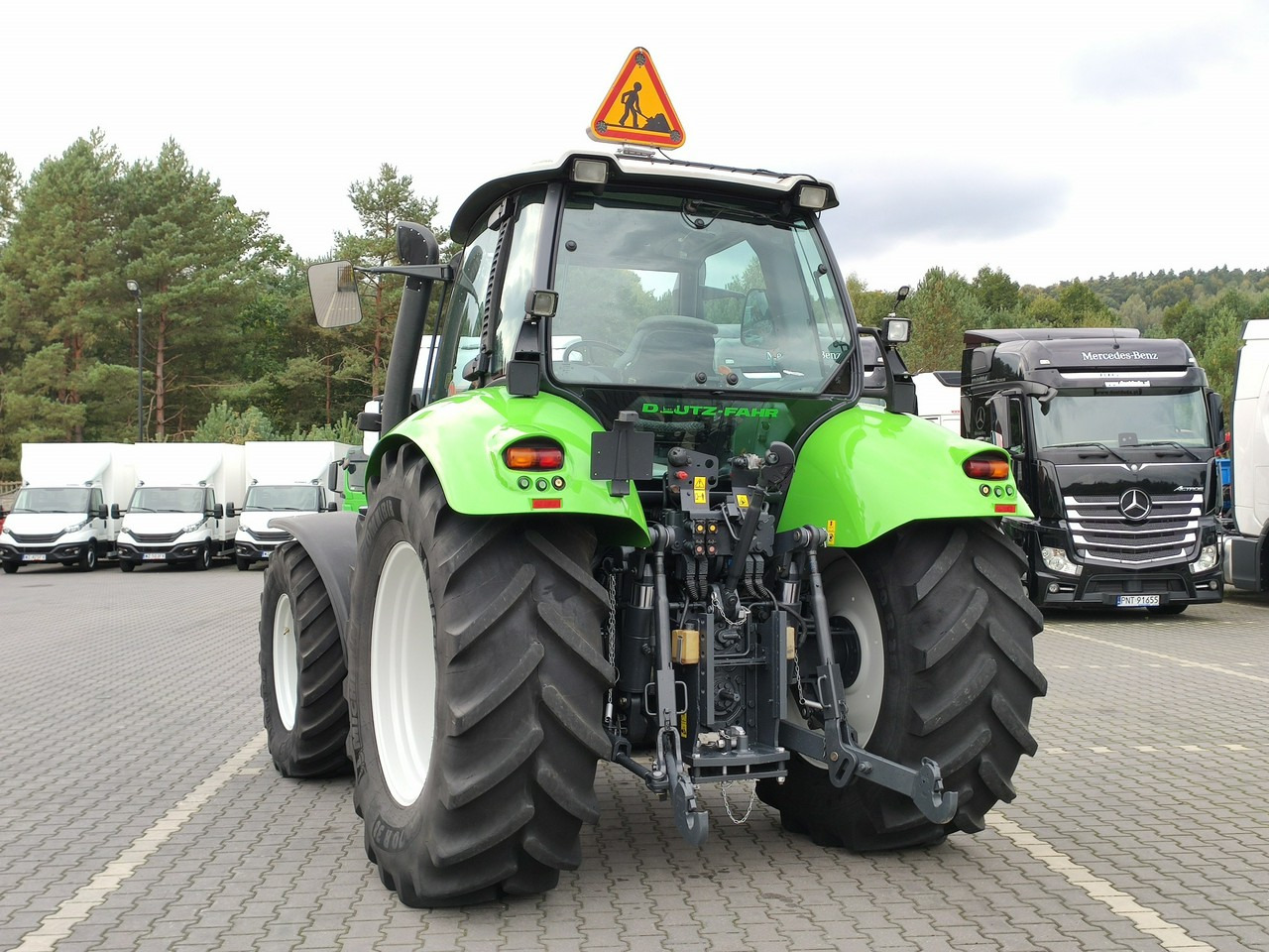 Tractor Deutz Fahr Agrotron M620 4x4 Przedni Tuz Wałek W.O.M Wyjścia do Przyczepy: foto 14