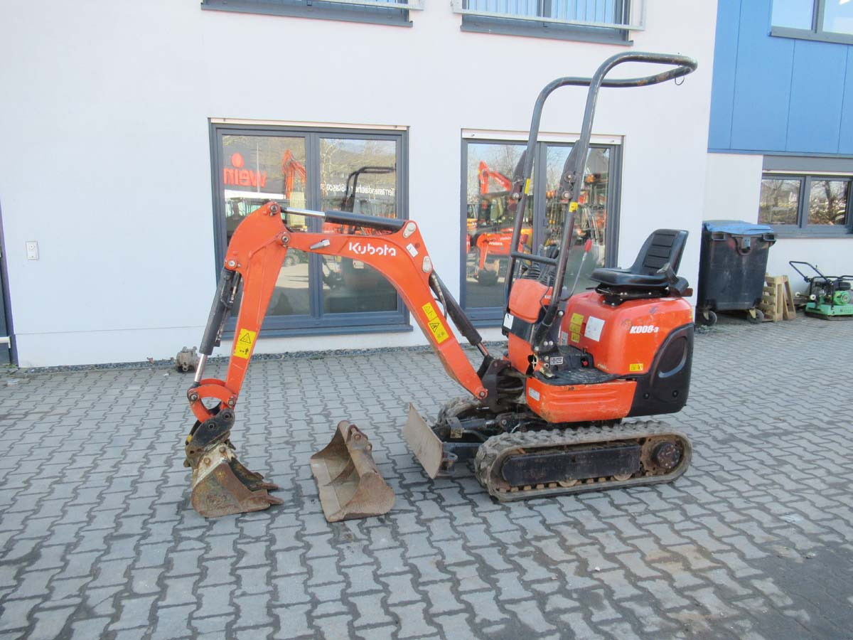 Miniexcavadora KUBOTA K008-3: foto 1