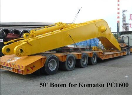 Excavadora de cadenas KOMATSU Long Reach Boom for PC 800 - PC 2000: foto 15