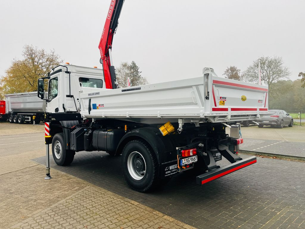 Leasing de Mercedes-Benz Arocs 1835  4x4 Meiller Fassi Kran Kipper  Mercedes-Benz Arocs 1835  4x4 Meiller Fassi Kran Kipper: foto 11