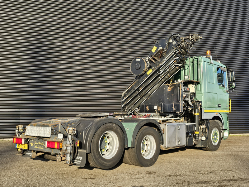 Cabeza tractora DAF XF 105.460 6X2 / HIAB 37 t/m CRANE / KRAN: foto 6