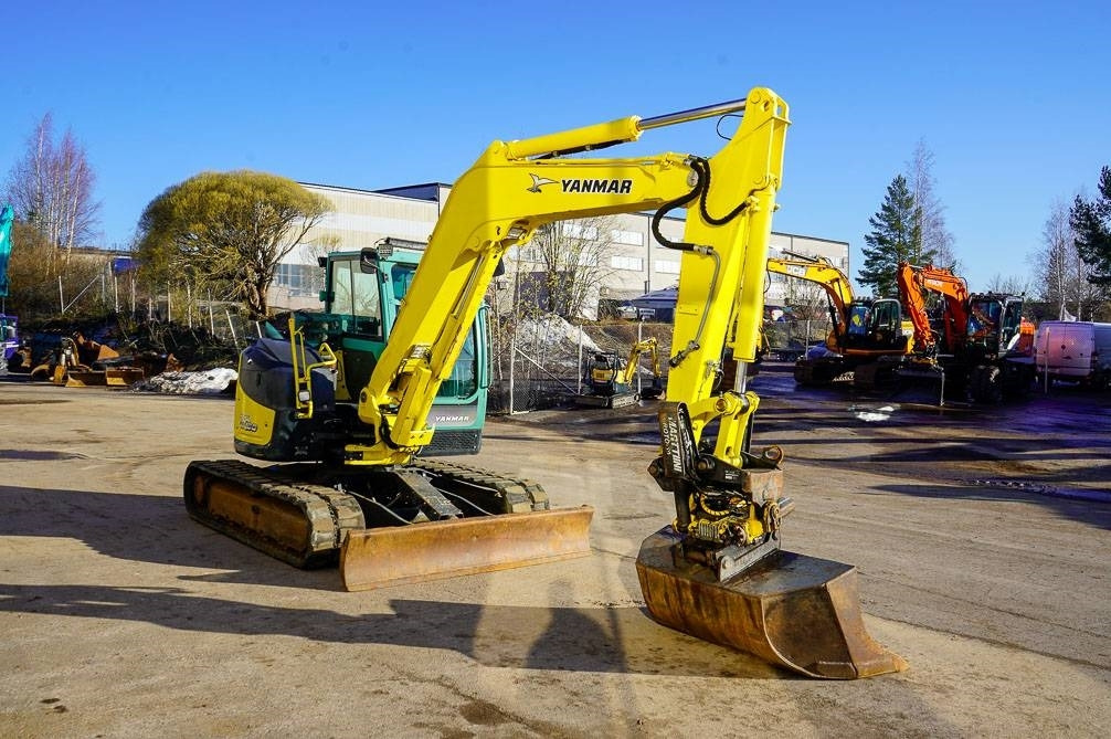 Miniexcavadora Yanmar VIO80-U PYÖRITTÄJÄLLÄ: foto 6