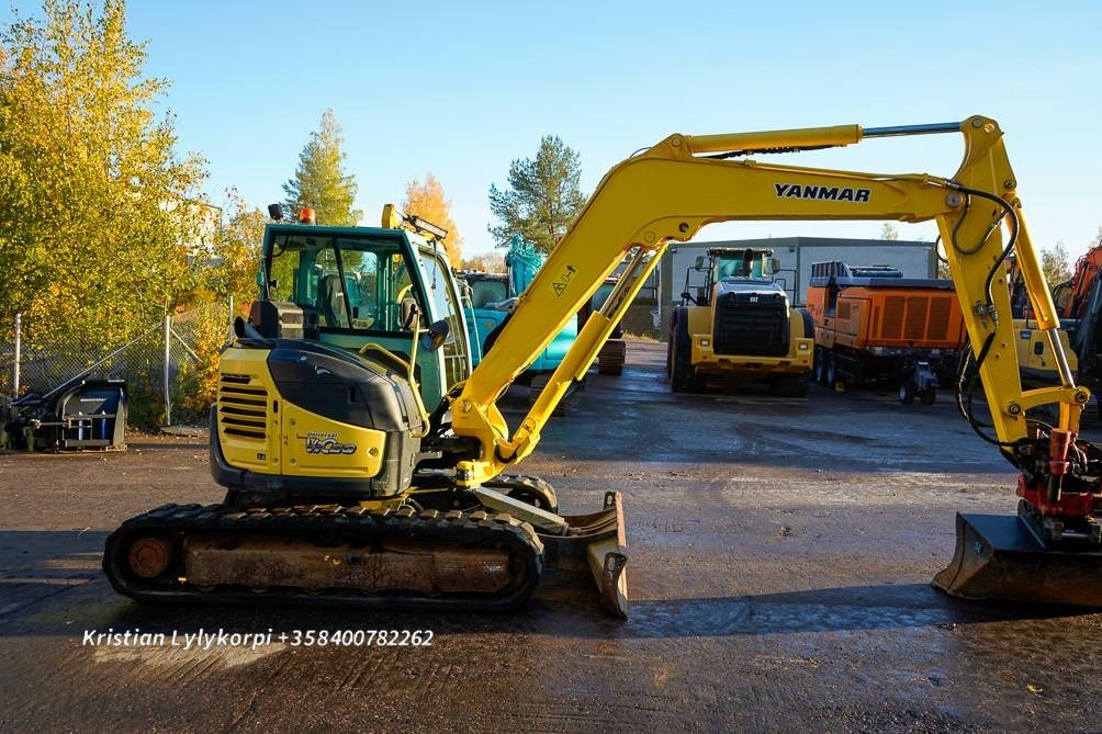 Miniexcavadora Yanmar Vio80 PYÖRITTÄJÄLLÄ: foto 7