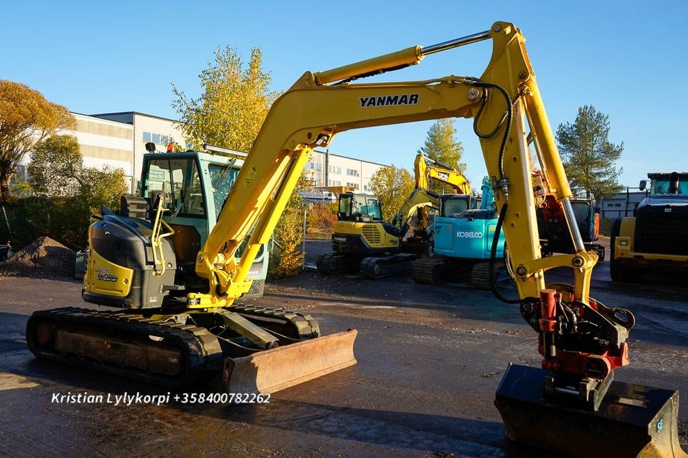 Miniexcavadora Yanmar Vio80 PYÖRITTÄJÄLLÄ: foto 8