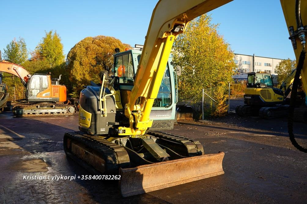 Miniexcavadora Yanmar Vio80 PYÖRITTÄJÄLLÄ: foto 9