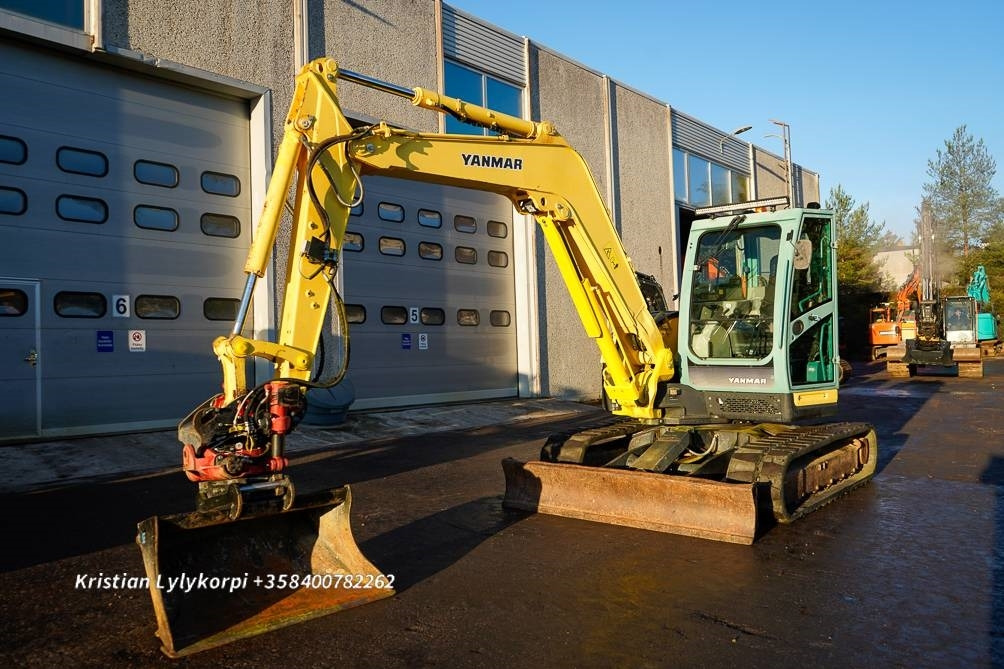 Miniexcavadora Yanmar Vio80 PYÖRITTÄJÄLLÄ: foto 13