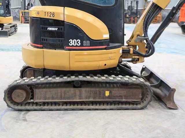 Miniexcavadora CATERPILLAR mini excavator CAT 303C excavator with rubber track: foto 6