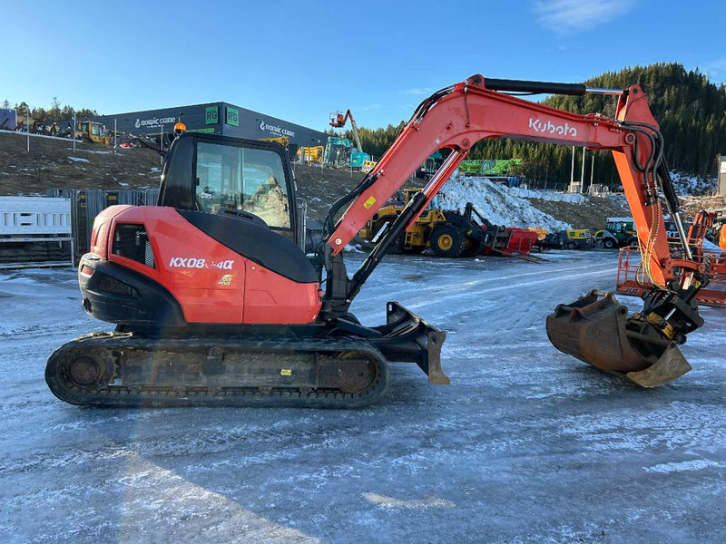 Miniexcavadora Kubota KX080: foto 10