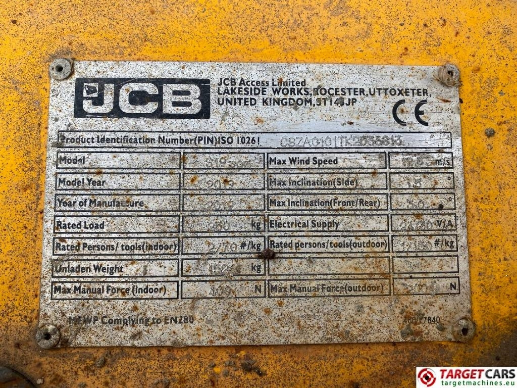 Leasing de JCB S1930E Electric Scissor Work Lift 780cm  JCB S1930E Electric Scissor Work Lift 780cm: foto 11