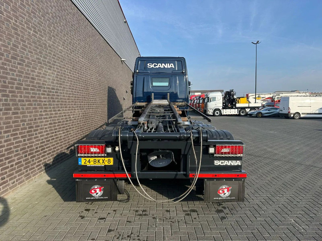 Camión multibasculante Scania R730 8X2 NCH KABELSYSTEEM/SEILGERATE/CABLE SYSTE: foto 8