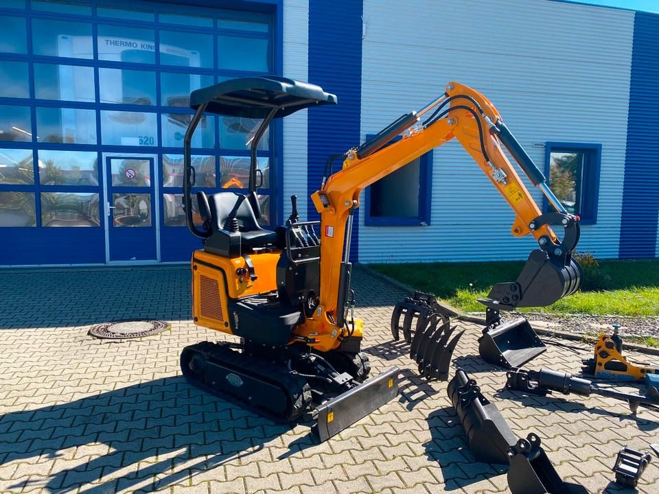 Miniexcavadora Minibagger BK1300JSR + Zubehör *INKL.19% MWST*BERGER KRAUS*KUBOTA*JOYSTICK*SCHENKWARM*SOFORT!*: foto 9