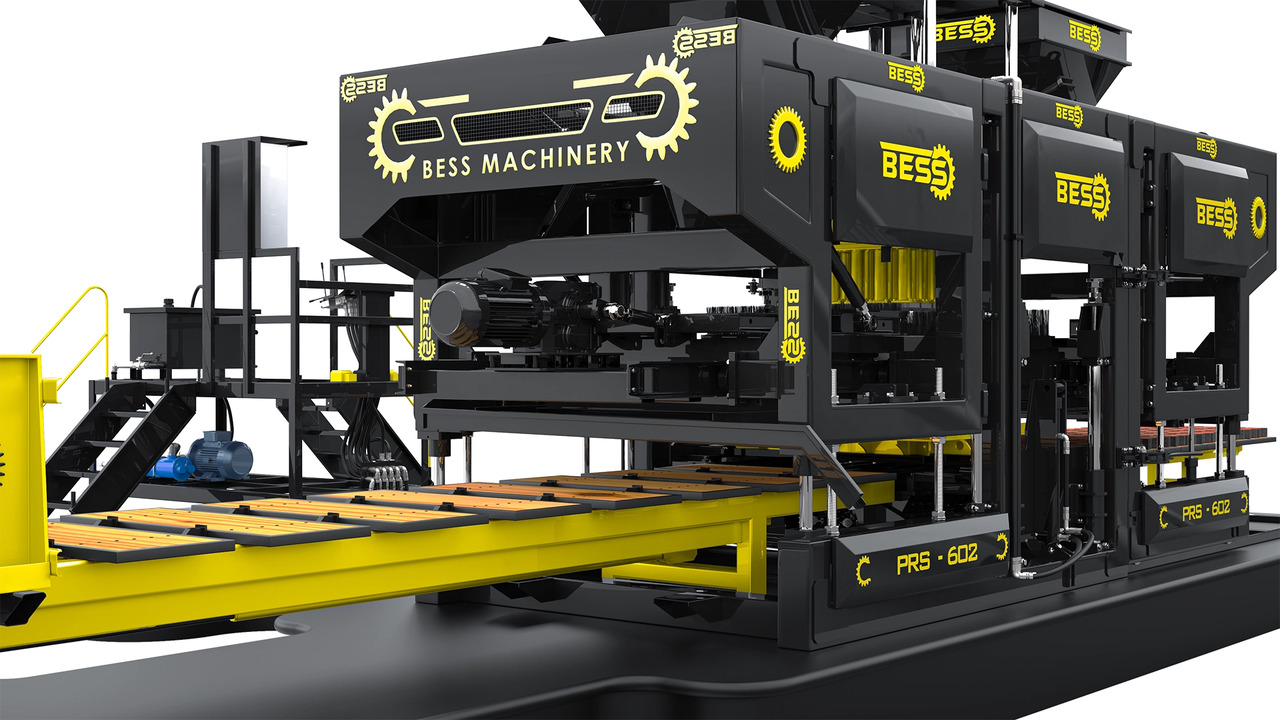 Máquina bloquera Paving Block Machine | Semi-Automatic PRS-602: foto 8