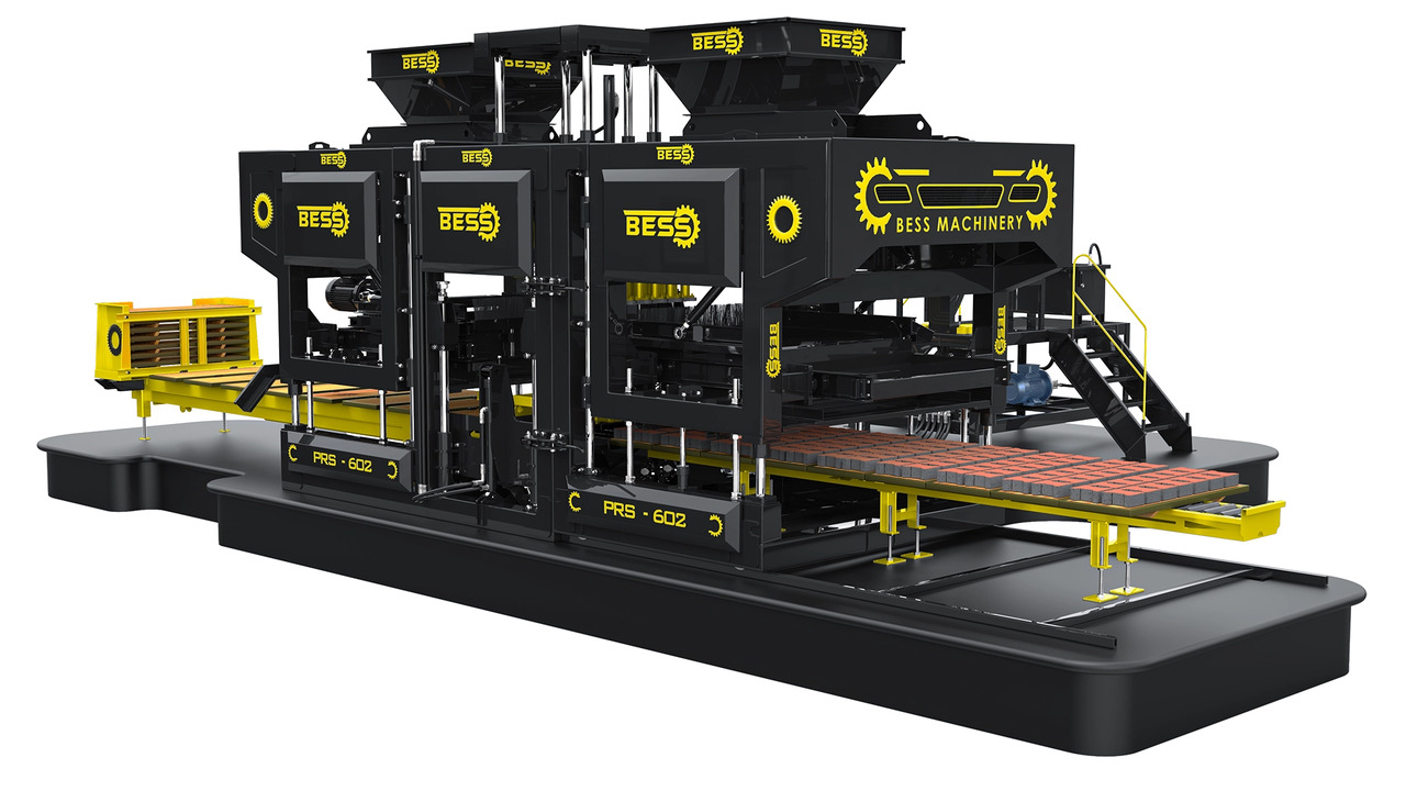 Máquina bloquera Paving Block Machine | Semi-Automatic PRS-602: foto 6