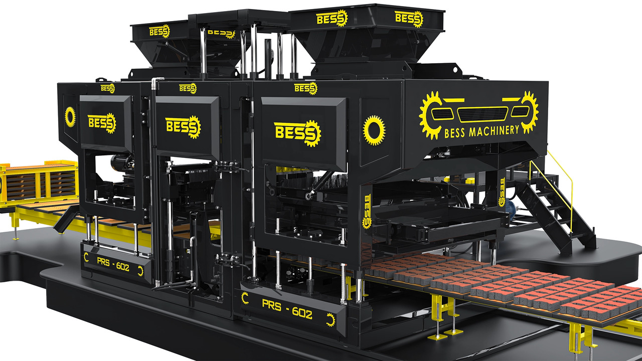 Máquina bloquera Paving Block Machine | Semi-Automatic PRS-602: foto 7