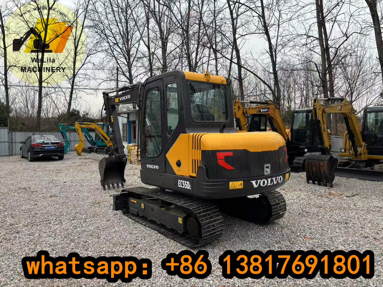 Miniexcavadora Volvo EC55D: foto 7