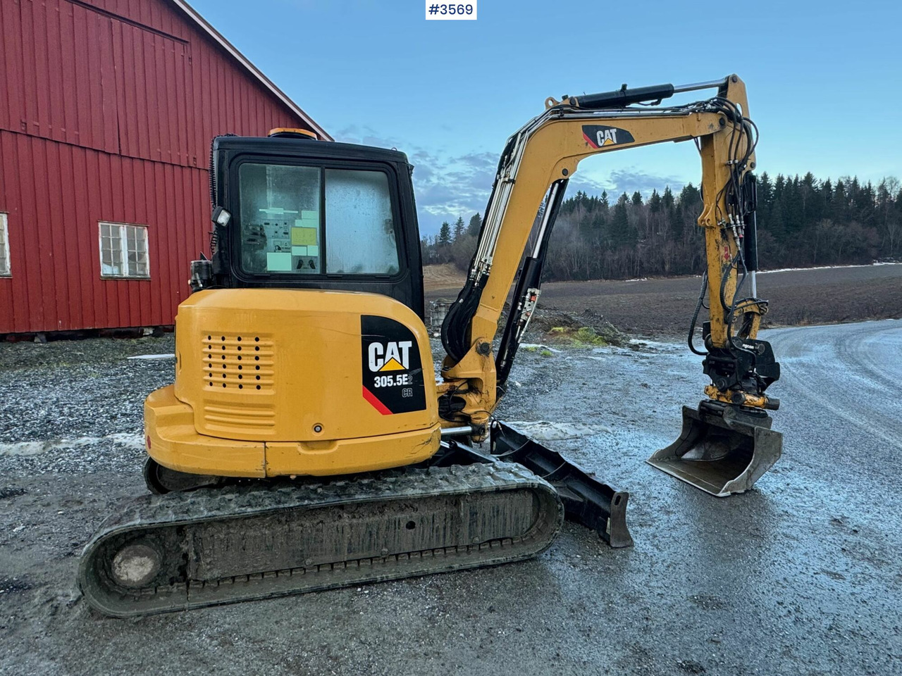 Excavadora 2012 Caterpillar 305.5E2 CR with rotor tilt, s50 hitch and more!: foto 7