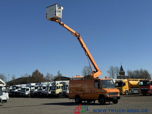 Camión con plataforma elevadora Mercedes-Benz Ruthmann Vario 816 Steiger 17m Korb Isoliert 1Hd: foto 10