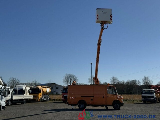 Camión con plataforma elevadora Mercedes-Benz Ruthmann Vario 816 Steiger 17m Korb Isoliert 1Hd: foto 7