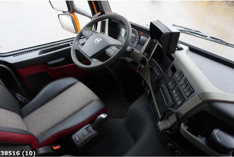 Camión multibasculante, Camión grúa Volvo FM 410 HMF 21 Tonmeter laadkraan: foto 11