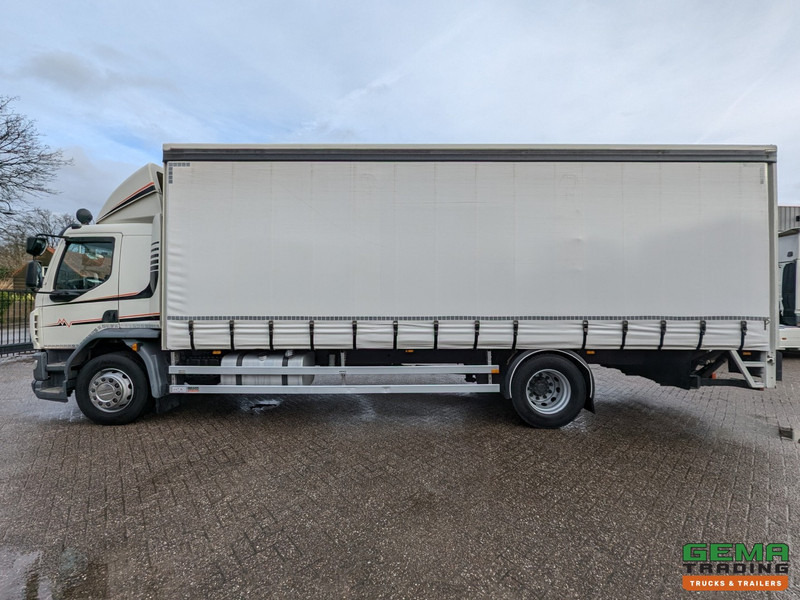 Camión lona DAF LF 250 FA 4x2 SleeperCab 6cil 19T Euro6 - Schuifzeilen/Gesloten Bak 8.00M + Laadklep 2000KG - ZijDeur: foto 12