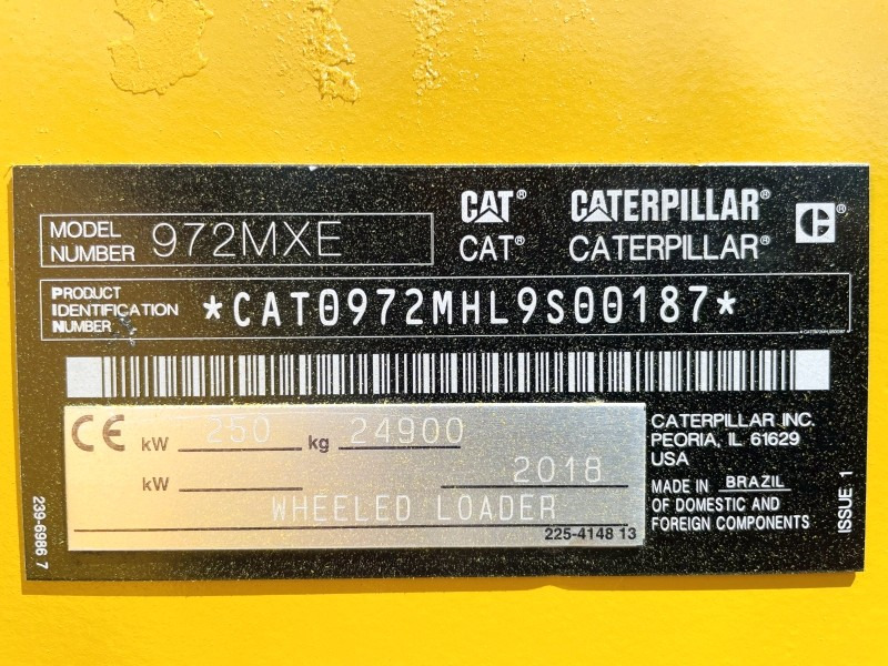 Cargadora de ruedas Caterpillar 972M XE (3774): foto 7