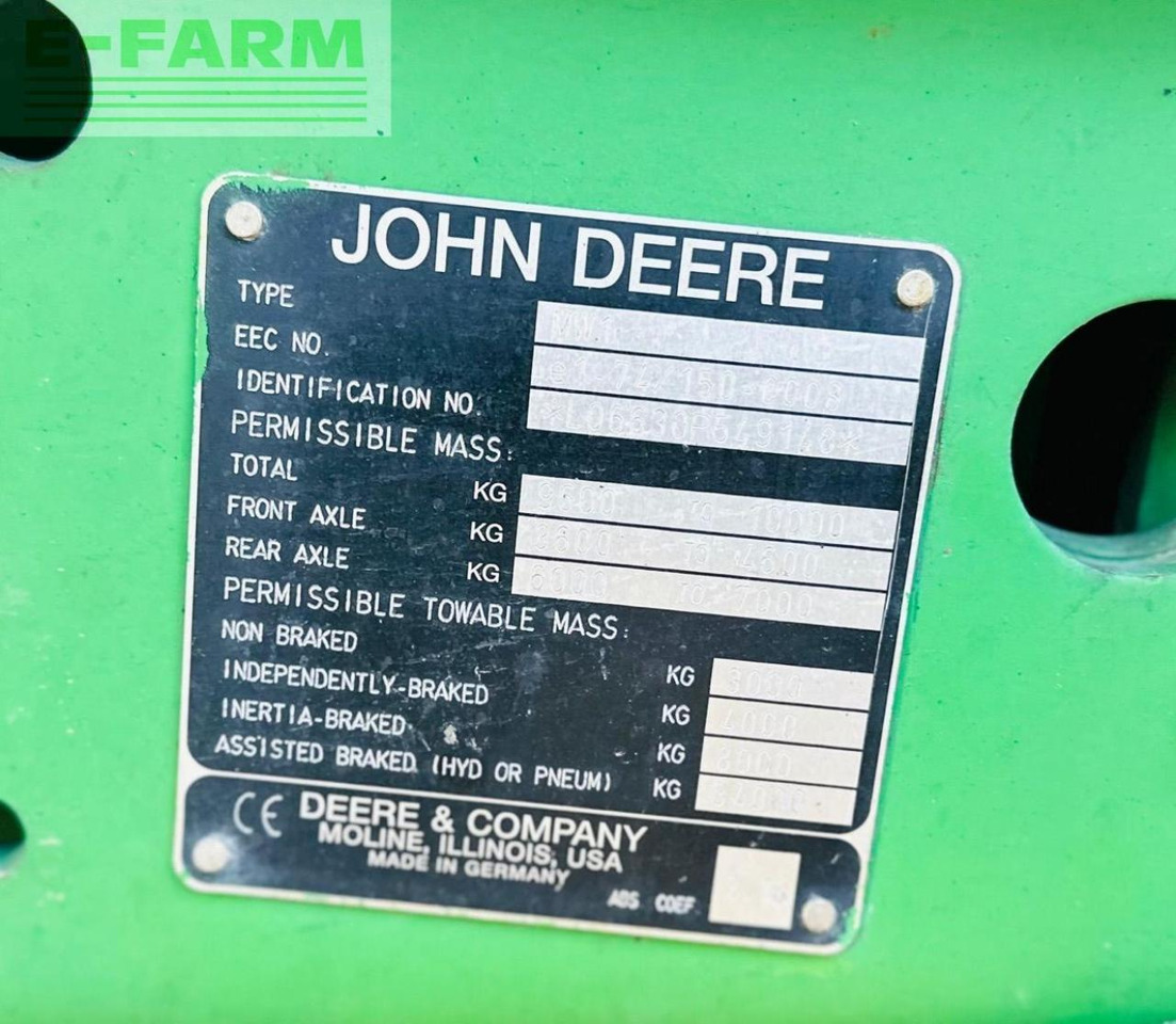 Tractor John Deere 6630: foto 12