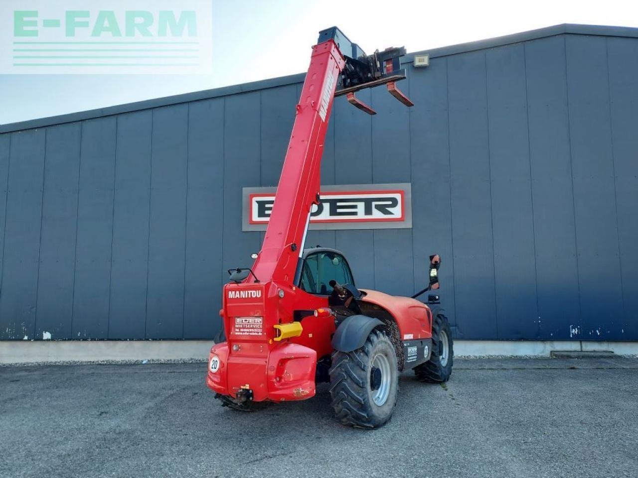 Manipulador telescópico Manitou mlt 960st4classic: foto 6