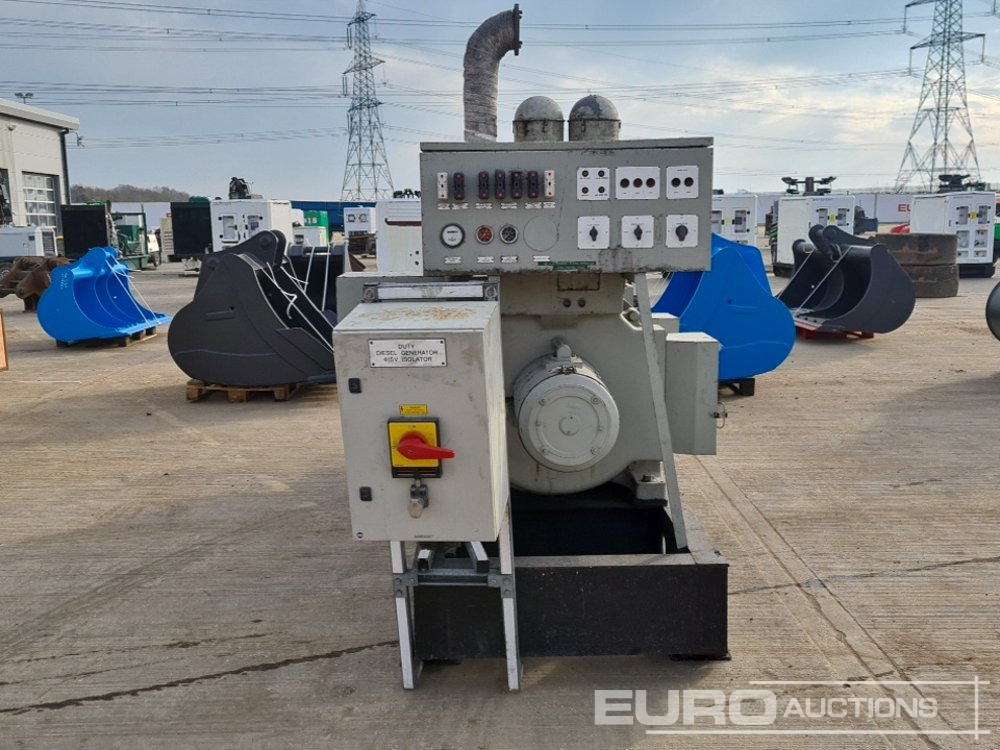 Generador industriale Electric construction 125kVA Generator, 6 Cylinder Engine: foto 8