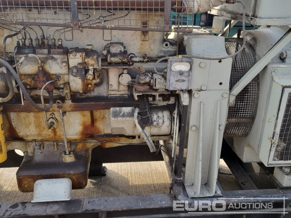 Generador industriale Electric construction 125kVA Generator, 6 Cylinder Engine: foto 15