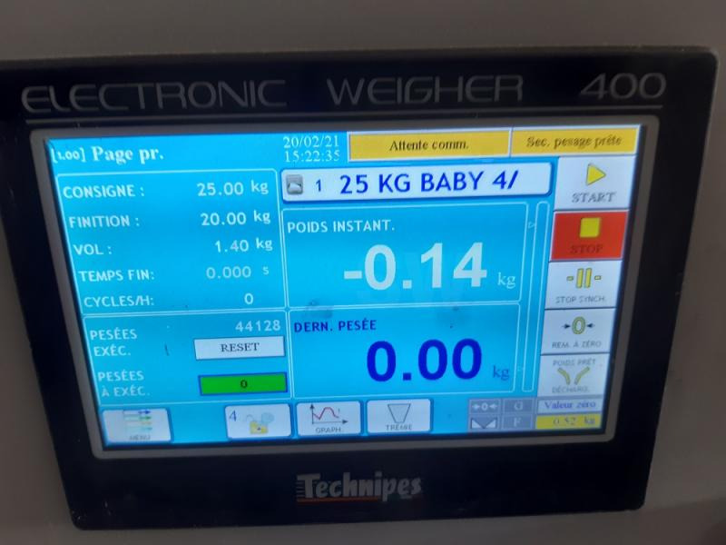 Equipo de construcción TECHNIPES ENSACHEUSE WEIGHER 400: foto 15