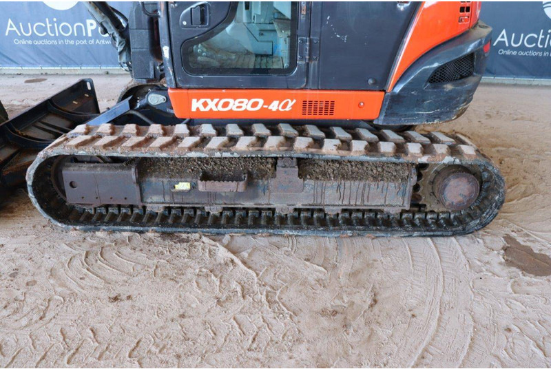 Excavadora de cadenas Kubota KX080-4α: foto 17